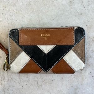 Fossil leather wallet